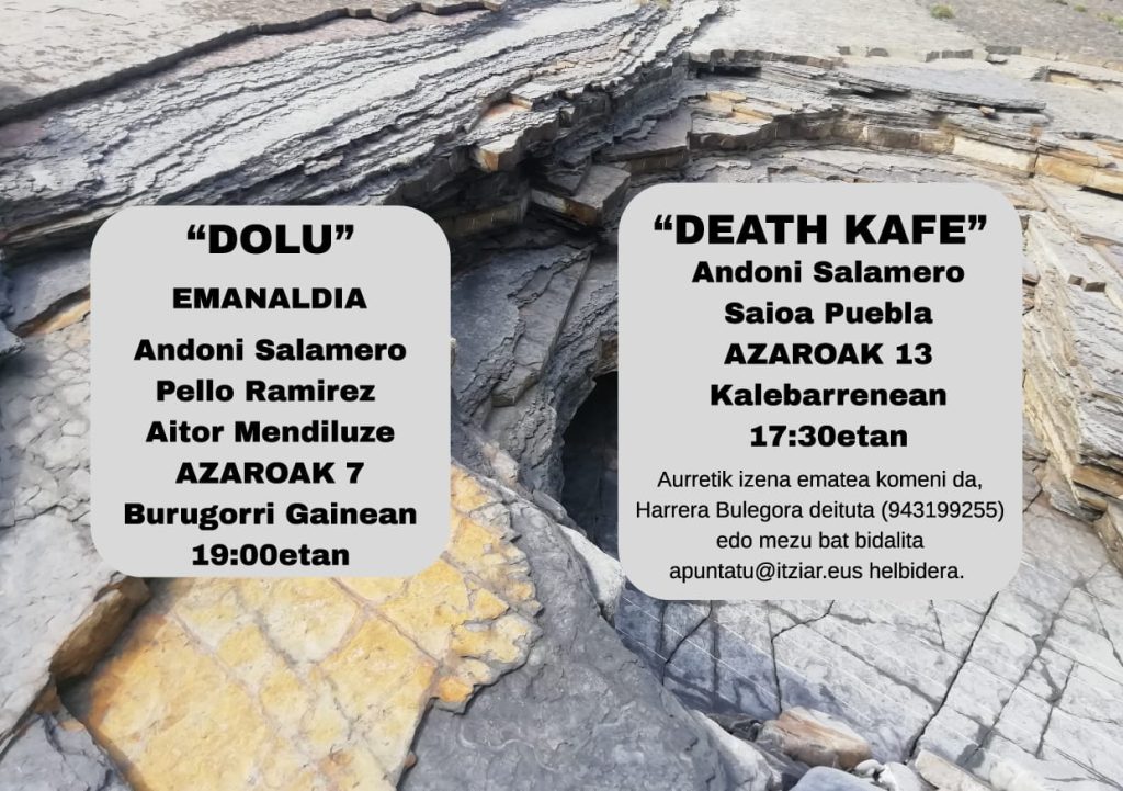 DOLU EMANALDIA ETA DEATH KAFEA ITZIARREN